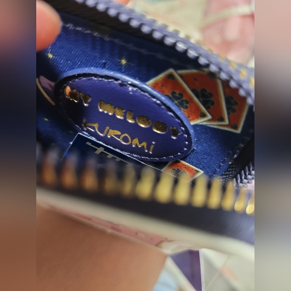 Kuromi My Melody Sanrio Hot Topic Double sided Card wallet - Picture 3 of 4